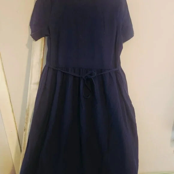 Hannah Canvas Linen Dress - Picture 2 of 4